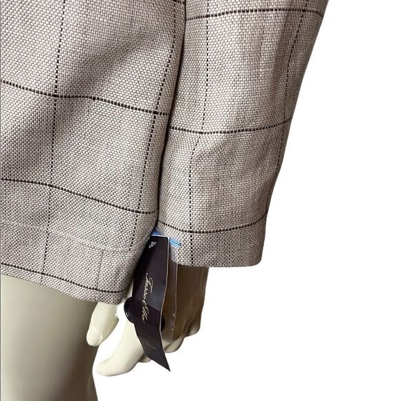 NWT Tasso Elba Linen Sport Coat, Size Medium - Picture 6 of 9